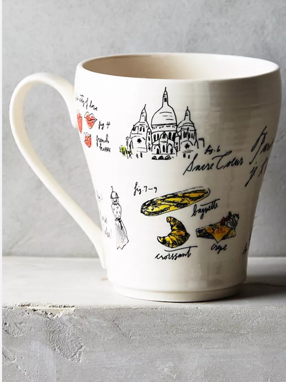 Linea Carta "I Love Paris" coffee mug - Picture 1 of 13
